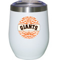 San Francisco Giants 12 oz. White Stainless Steel Stemless Tumbler