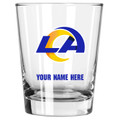 Los Angeles Rams Personalized 15 oz. Double Old Fashioned Glass