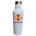 Iowa State Cyclones Personalized 17 oz. White Stainless Steel Infinity Bottle