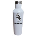 Chicago White Sox Personalized 17 oz. White Stainless Steel Infinity Bottle