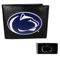 Penn State Nittany Lions Bi-fold Wallet & Black Money Clip