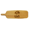 Los Angeles Rams Super Bowl Paddle Cutting Board