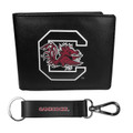 South Carolina Gamecocks Bi-fold Wallet & Strap Key Chain