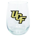 Central Florida Knights 15 oz. Stemless Wine Glass