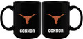 Texas Longhorns Personalized 15 oz. Black Mug