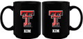 Texas Tech Red Raiders Personalized 15 oz. Black Mug