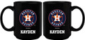 Houston Astros Personalized 15 oz. Black Mug