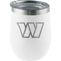 Washington Commanders 12 oz. White Etched Stemless Tumbler