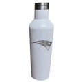 New England Patriots 17 oz. White Stainless Steel Infinity Bottle