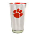 Clemson Tigers 16 oz. Electroplated Pint Glass
