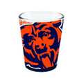Chicago Bears 2 oz. Full Wrap Highlight Bottom Shot Glass