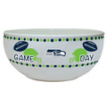 Seattle Seahawks Ceramic Large Game Day Bowl
