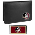 Florida State Seminoles Weekend Bi-fold Wallet & Color Money Clip