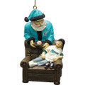 Miami Marlins Santa's Gift Ornament