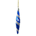 Los Angeles Dodgers Team Color Swirl Ornament