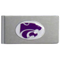 Kansas State Wildcats Brushed Metal Money Clip