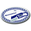 Seattle Seahawks Ceramic Oval Game Day Platter
