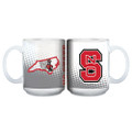 North Carolina State Wolfpack 15 oz. White State of Mind Mug