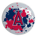 Los Angeles Angels Paint Splatter Coaster