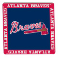 Atlanta Braves 4-Piece Ceramic Team Uniform Coaster Set in Wood Caddy