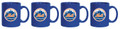 New York Mets 4-Pack Cermaic Mug Set