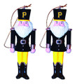 Pittsburgh Pirates 2-Pack Nutcracker Ornament Set