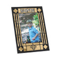 New Orleans Saints Art Glass Vertical Picture Frame