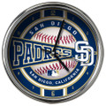 San Diego Padres Chrome Clock