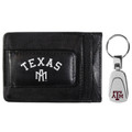 Texas A&M Aggies Leather Cash & Cardholder & Steel Key Chain