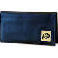 Colorado Buffaloes Deluxe Leather Checkbook Cover