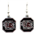 South Carolina Gamecocks Dangle Earrings