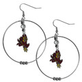 Arizona State Sun Devils 2" Hoop Earrings