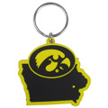 Iowa Hawkeyes Home State Flexi Key Chain