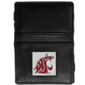 Washington State Cougars Leather Jacob's Ladder Wallet