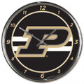 Purdue Boilermakers Round Chrome Wall Clock