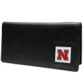 Nebraska Cornhuskers Leather Checkbook Cover