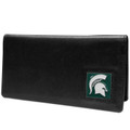 Michigan State Spartans Leather Checkbook Cover