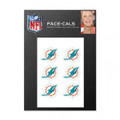 Miami Dolphins Tattoo Face Decals