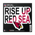 Arizona Cardinals 6" x 6" All Surface Slogan Decal