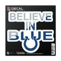 Indianapolis Colts 6" x 6" All Surface Slogan Decal
