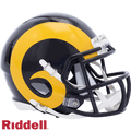 Los Angeles Rams 1981-1999 Riddell Collectible Mini Speed Style Football Helmet