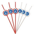 New York Rangers Team Sipper Straws