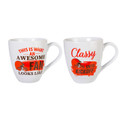 Cleveland Browns Ceramic 2-Piece Coffee Mug Set with Gift Box
