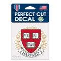 Harvard Crimson Wincraft Perfect Cut Color Decal