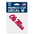 Mississippi Rebels Wincraft Perfect Cut Color Decal