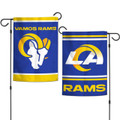 Los Angeles Rams 12" x 18" 2-Sided Garden Flag