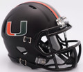 Miami Hurricanes Riddell Authentic Full Size Speed Style Football Helmet