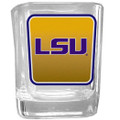 LSU Tigers Square Glass Shot Glass