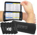 Sports Unlimited Youth Football Triple Wrist Coach (10 Pack)