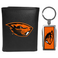 Oregon State Beavers Tri-fold Wallet & Multitool Key Chain